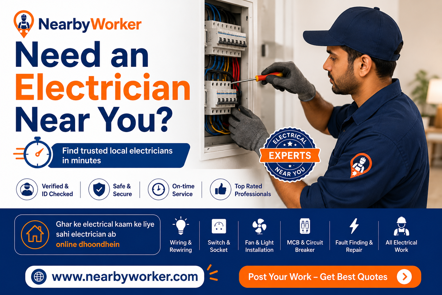 Electrician Near Me: How to Find Reliable Electrical Contractors Near You